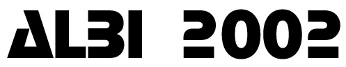 Logo ALBI 2002