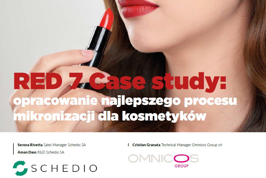 RED 7 CASE STUDY: opracowanie najlepszego procesu mikronizacji dla kosmetyków