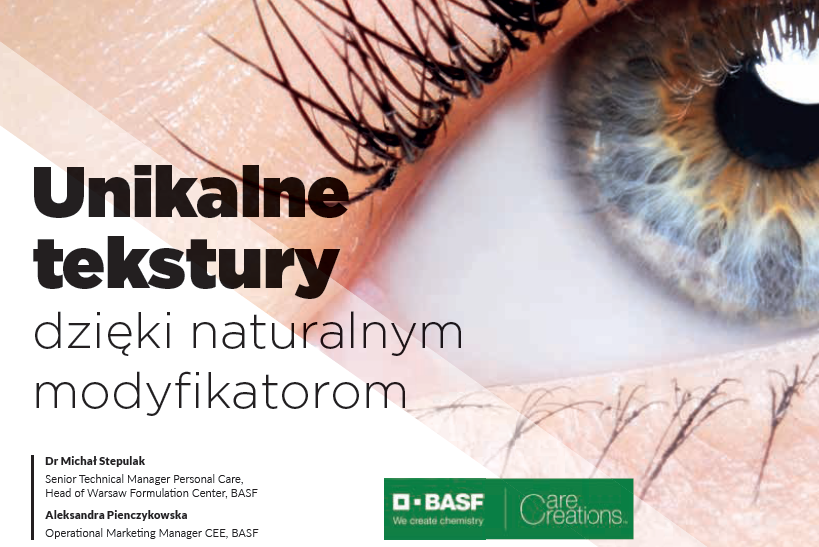 Unikalne tekstury dzięki naturalnym modyfikatorom