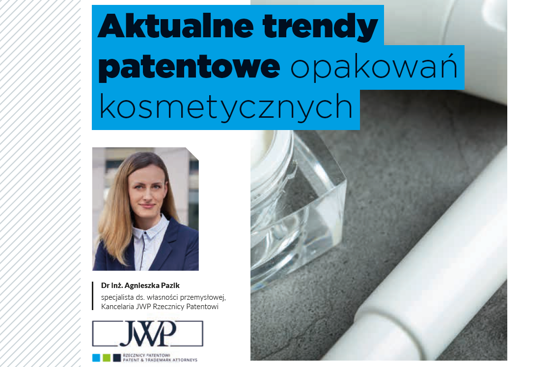 Aktualne trendy patentowe opakowań kosmetycznych