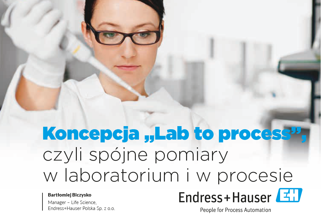Koncepcja „Lab to process”, czyli spójne pomiary w laboratorium i w procesie