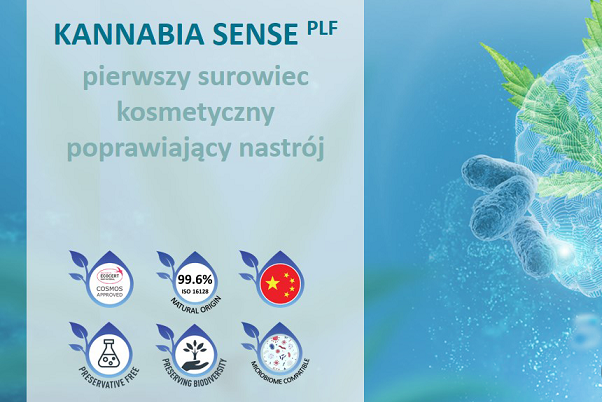 Kannabia Sense – pierwszy surowiec kosmetyczny poprawiający nastrój
