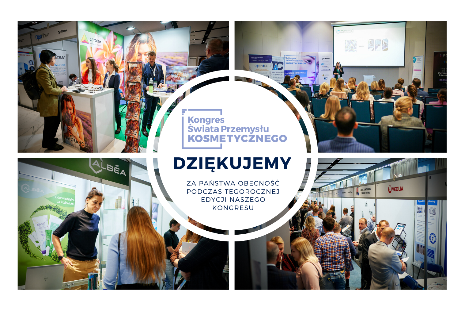Już za nami Kongres Świata Przemysłu Kosmetycznego oraz Kongres Świata Przemysłu Farmaceutycznego – 3 dni inspiracji, wymiany myśli, wiedzy i relacji