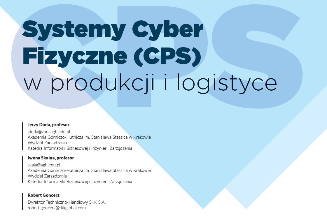 Systemy Cyber Fizyczne (CPS) w produkcji i logistyce