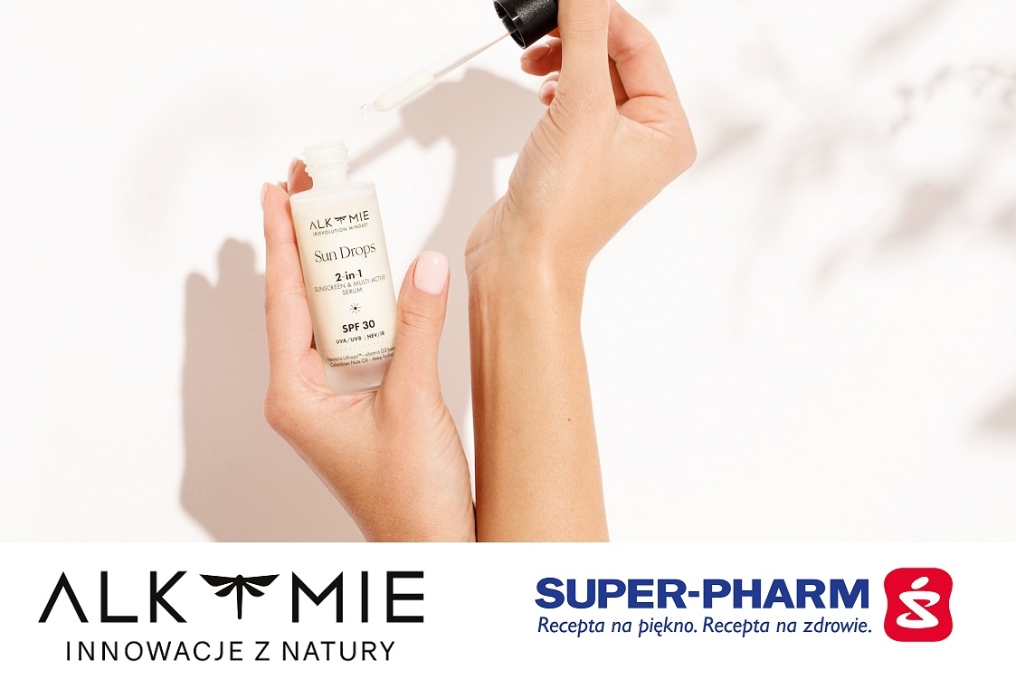 Marka Alkmie od teraz dostępna stacjonarnie  w drogeriach Super-Pharm!