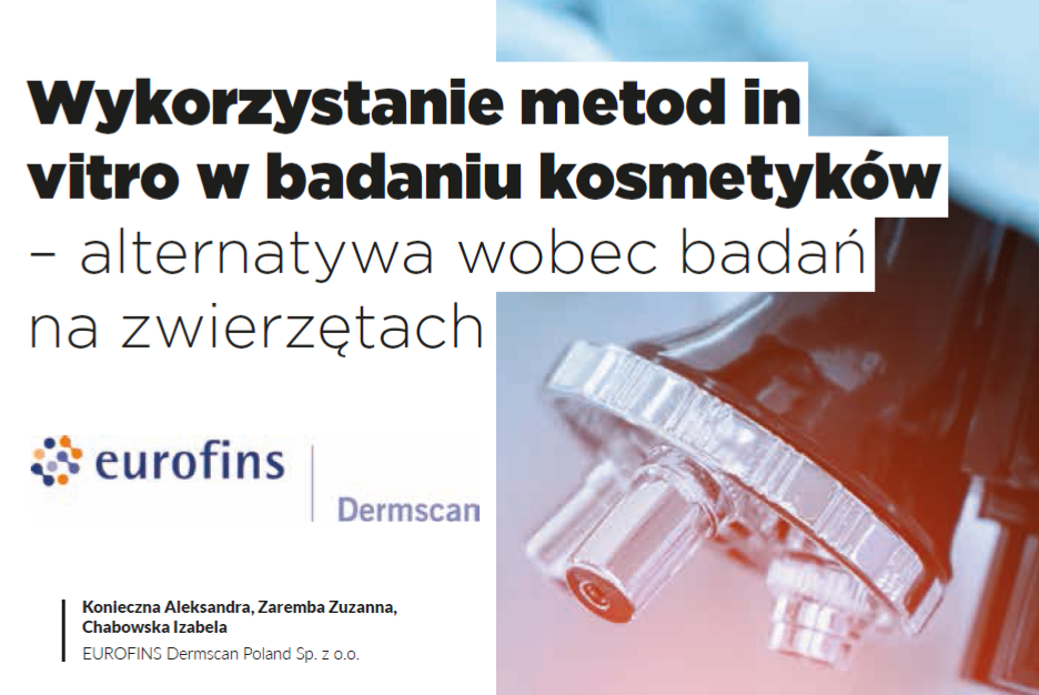 Wykorzystanie metod in vitro w badaniu kosmetyków – alternatywa wobec badań na   zwierzętach