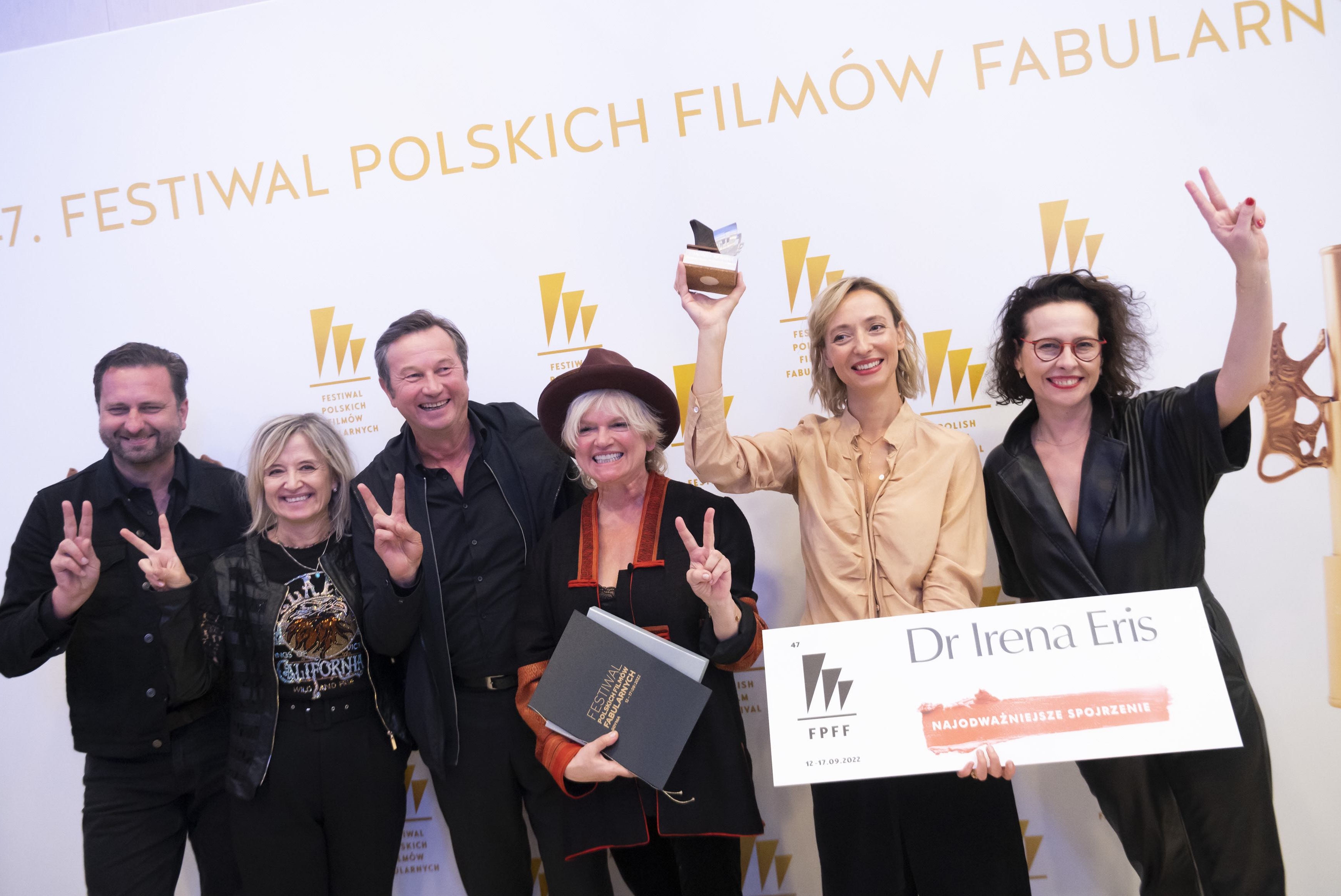DR IRENA ERIS na festiwalu filmów fabularnych w Gdyni