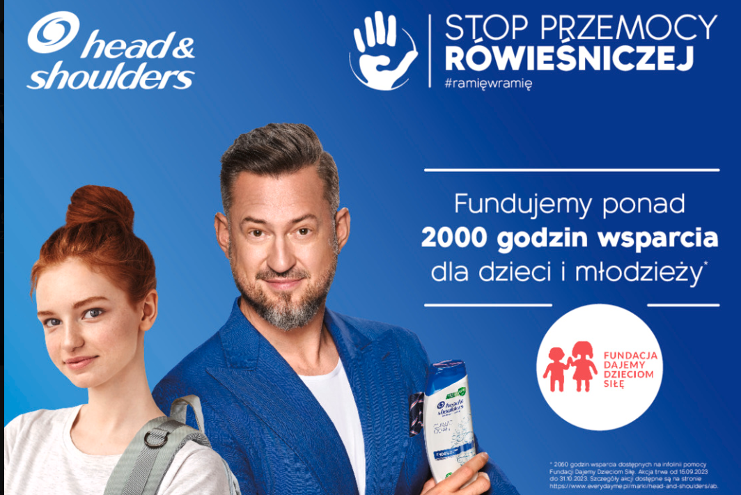 HEAD & SHOULDERS angażuje się w walkę z przemocą rówieśniczą