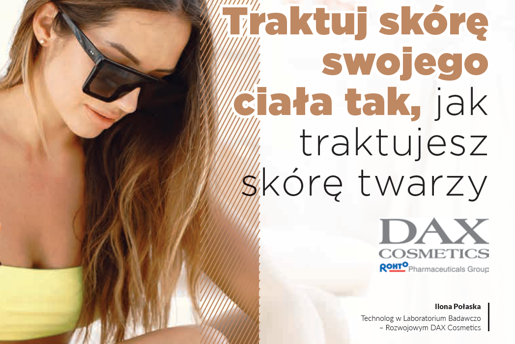 Traktuj skórę swojego ciała tak, jak traktujesz skórę twarzy